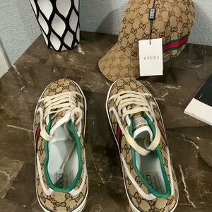 Men Gucci Sneaker & Cap